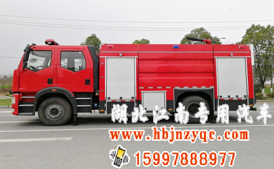 陜汽德龍型泡沫消防車