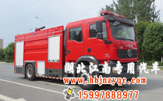 陜汽德龍型泡沫消防車