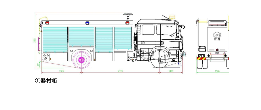 湖北江南重汽汕德卡壓縮空氣泡沫消防車簡介